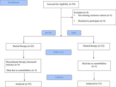 Novel Prognostic Biomarkers in Metastatic and Locally Advanced Colorectal Cancer: Micronuclei Frequency and Telomerase Activity in Peripheral Blood Lymphocytes